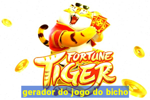 gerador do jogo do bicho